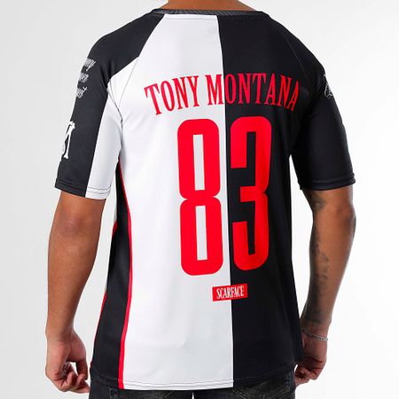Scarface - Tony Montana Collector Jersey Negro Blanco