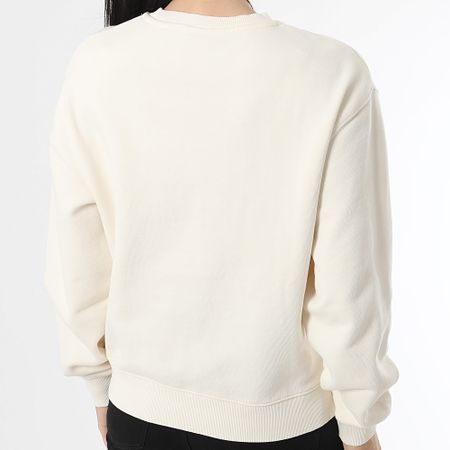 Tommy Hilfiger - Sudadera de cuello redondo para mujer Reg Script 3844 Beige