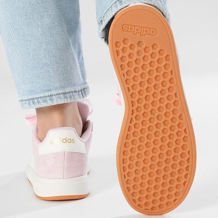 Adidas Performance - Zapatillas Mujer Grand Court 00s K JP5895 Rosa Claro Off Blanco Goma