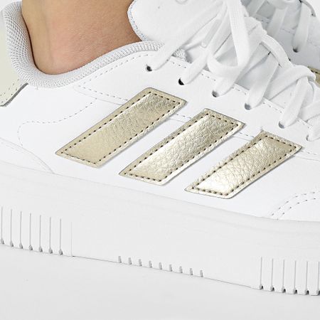 Adidas Performance - Courtblock Bold Zapatillas Mujer JI2203 Calzado Blanco Cyber Metallic Orbit Gris