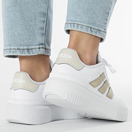 Adidas Performance - Courtblock Bold Zapatillas Mujer JI2203 Calzado Blanco Cyber Metallic Orbit Gris