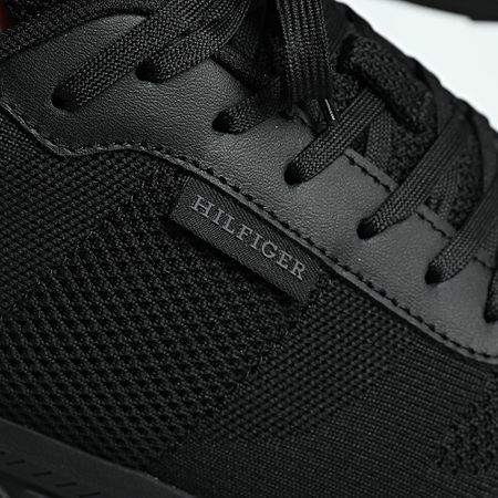 Tommy Hilfiger - Lightweight Modern Knit Runner 5326 Zapatillas negras