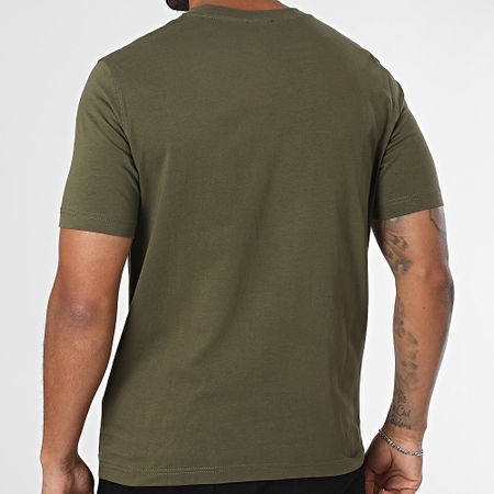 Diesel - Ajuste Q7 Tee Shirt A15398-0GRAI verde caqui