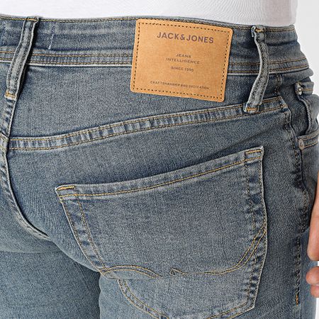 Jack And Jones - Vaqueros pitillo Liam Original Blue Denim