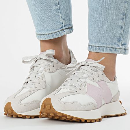 New Balance - Zapatillas Mujer 327 WS327OR Off White Rosa Beige