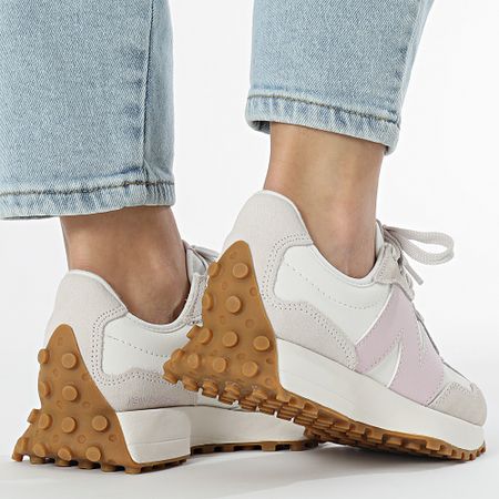 New Balance - Zapatillas Mujer 327 WS327OR Off White Rosa Beige
