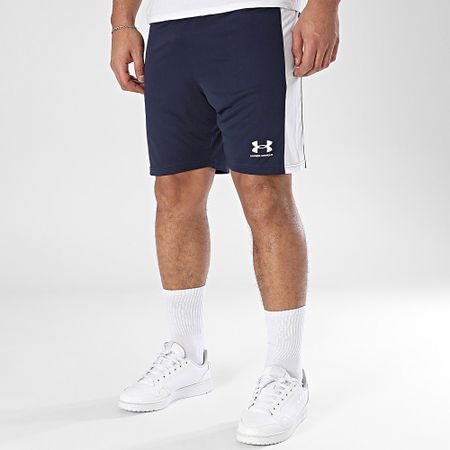 Under Armour - Pantalones cortos de jogging de punto 1379507 Azul marino Blanco