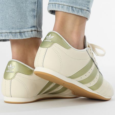 Adidas Originals - Mujer Taekwondo Encaje W JQ0570 Crew Blanco Oro Metálico Goma 3 Sneakers