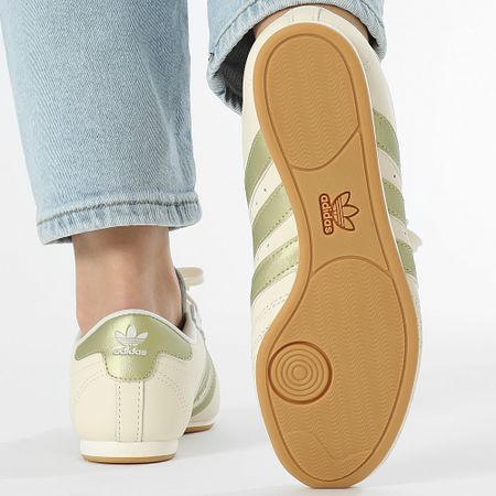 Adidas Originals - Mujer Taekwondo Encaje W JQ0570 Crew Blanco Oro Metálico Goma 3 Sneakers