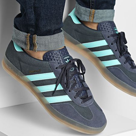 Adidas Originals - Gazelle Indoor Zapatillas JI2587 Shadow Navy Calzado Blanco Legend Ink