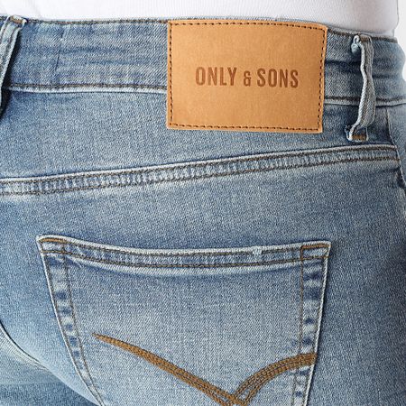 Only And Sons - Jean Regular Weft Bleu Denim