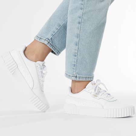 Puma - Carina 3.0 Zapatillas Mujer 400365 Puma Blanco Puma Dorado
