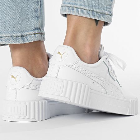 Puma - Carina 3.0 Zapatillas Mujer 400365 Puma Blanco Puma Dorado