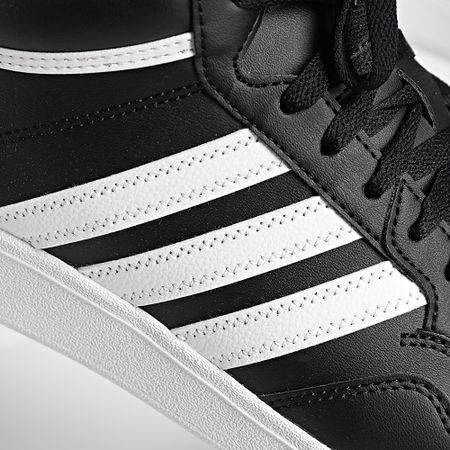 Adidas Performance - Zapatillas Hoops 4.0 Mid JQ9994 Core Negro Calzado Blanco
