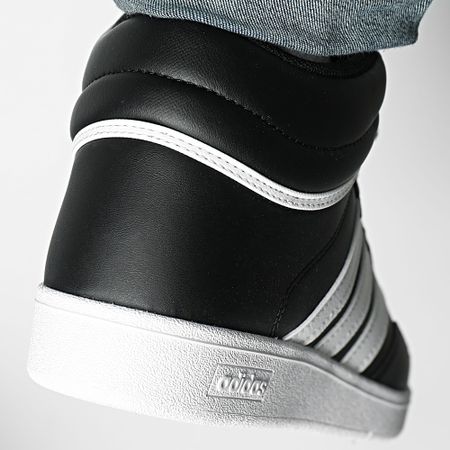 Adidas Performance - Zapatillas Hoops 4.0 Mid JQ9994 Core Negro Calzado Blanco