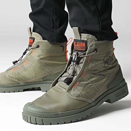 Palladium - Botas SP20 Travel Hi 74476 Verde oscuro