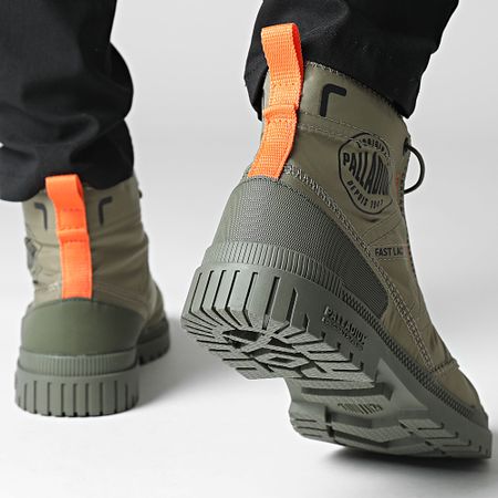 Palladium - Botas SP20 Travel Hi 74476 Verde oscuro