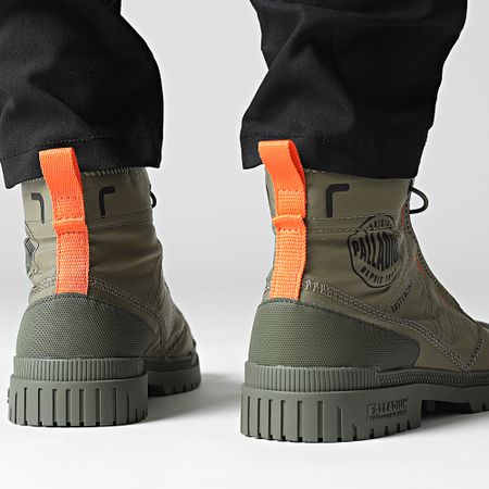 Palladium - Botas SP20 Travel Hi 74476 Verde oscuro