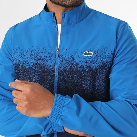 Lacoste - Chándal con logotipo de cocodrilo azul real