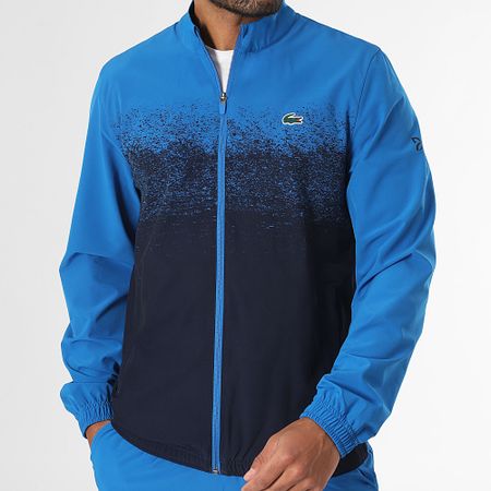 Lacoste - Chándal con logotipo de cocodrilo azul real
