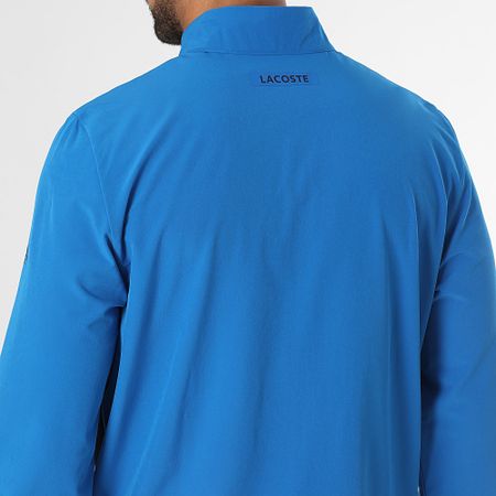 Lacoste - Chándal con logotipo de cocodrilo azul real