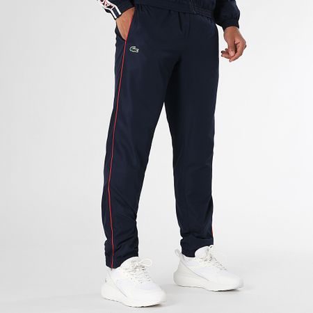 Lacoste - Chándal con logo de cocodrilo azul marino