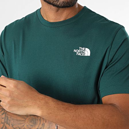 The North Face - Box Celebration Camiseta A87NV Verde Botella