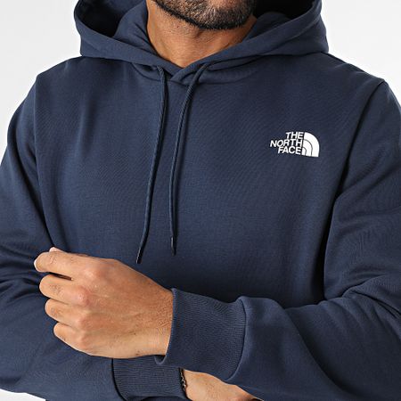 The North Face - Sudadera con Capucha Simple Dome A89FC Azul Marino