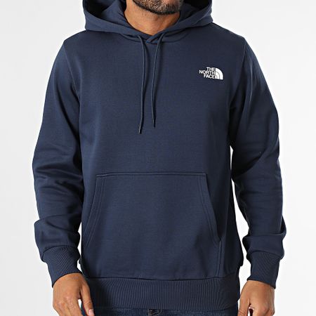 The North Face - Sudadera con Capucha Simple Dome A89FC Azul Marino