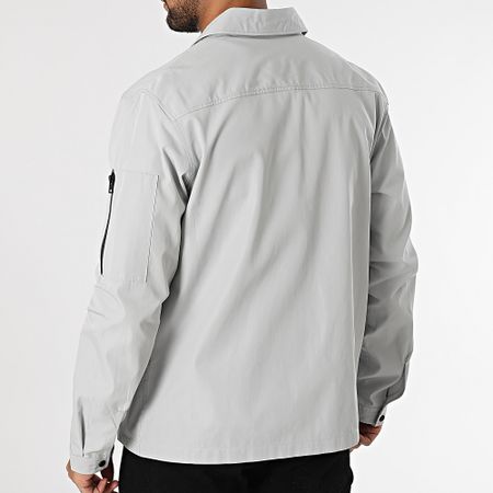 HUGO - Chaqueta con cremallera Emmond 50482701 Gris claro