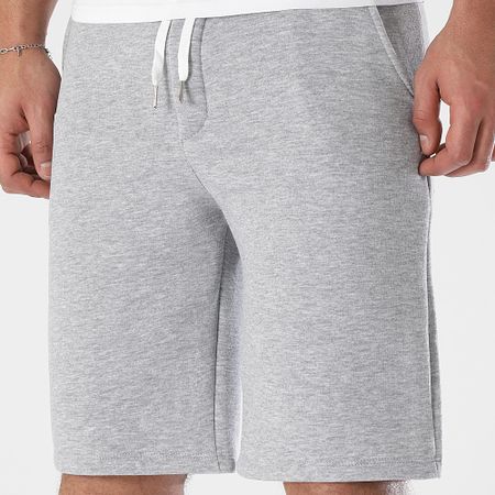 LBO - Pantalón corto de chándal relajado 1696 Gris jaspeado