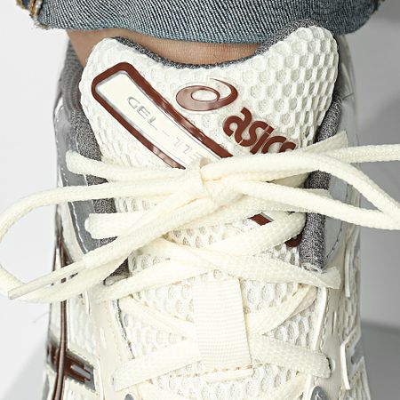 Asics - Baskets Gel 1130 1202A164 Crema Marrón rojizo