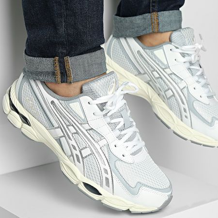 Asics - Baskets Gel-NYC 2055 1203A542 Gris Glaciar Blanco
