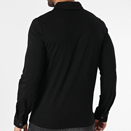 Frilivin - Polo de manga larga Negro