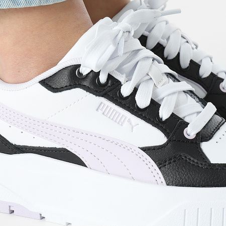 Puma - Zapatillas Mujer Karmen II Idol 397461 Puma Blanco Lila Escarcha Negro