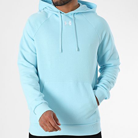 Under Armour - Rival Sudadera con capucha 1379757 Azul claro