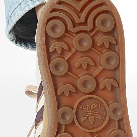 Adidas Originals - Gazelle Bold Mujer Zapatillas W JQ5127 Crew Blanco Granate Magic Beige