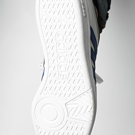 Adidas Performance - Zapatillas Hoops 4.0 JQ9987 Calzado Blanco Azul Real Gris Dos
