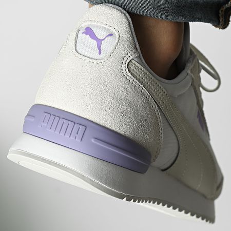 Puma - R78 Wind MU 400695 Lavender Alert Feat Zapatillas Gris Blanco