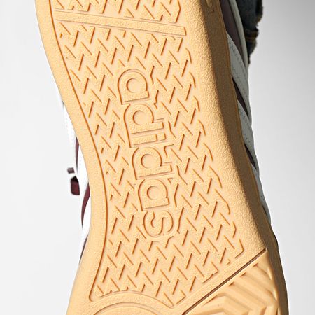 Adidas Performance - Zapatillas Hoops 4.0 JQ2738 Marrón Calzado Blanco Gris Uno