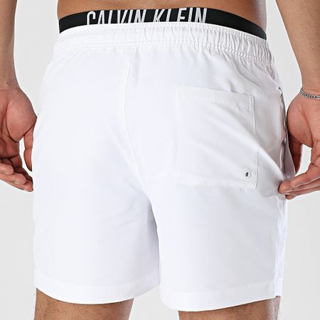 Calvin Klein - Shorts de baño con cordón 0992 Blanco
