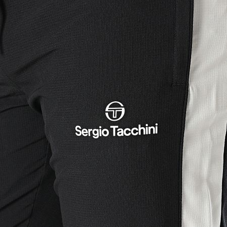 Sergio Tacchini - Alata 41053 Negro Beige Blanco Pantalones Jogging