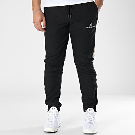 Sergio Tacchini - Alata 41053 Negro Beige Blanco Pantalones Jogging