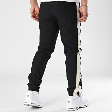 Sergio Tacchini - Alata 41053 Negro Beige Blanco Pantalones Jogging