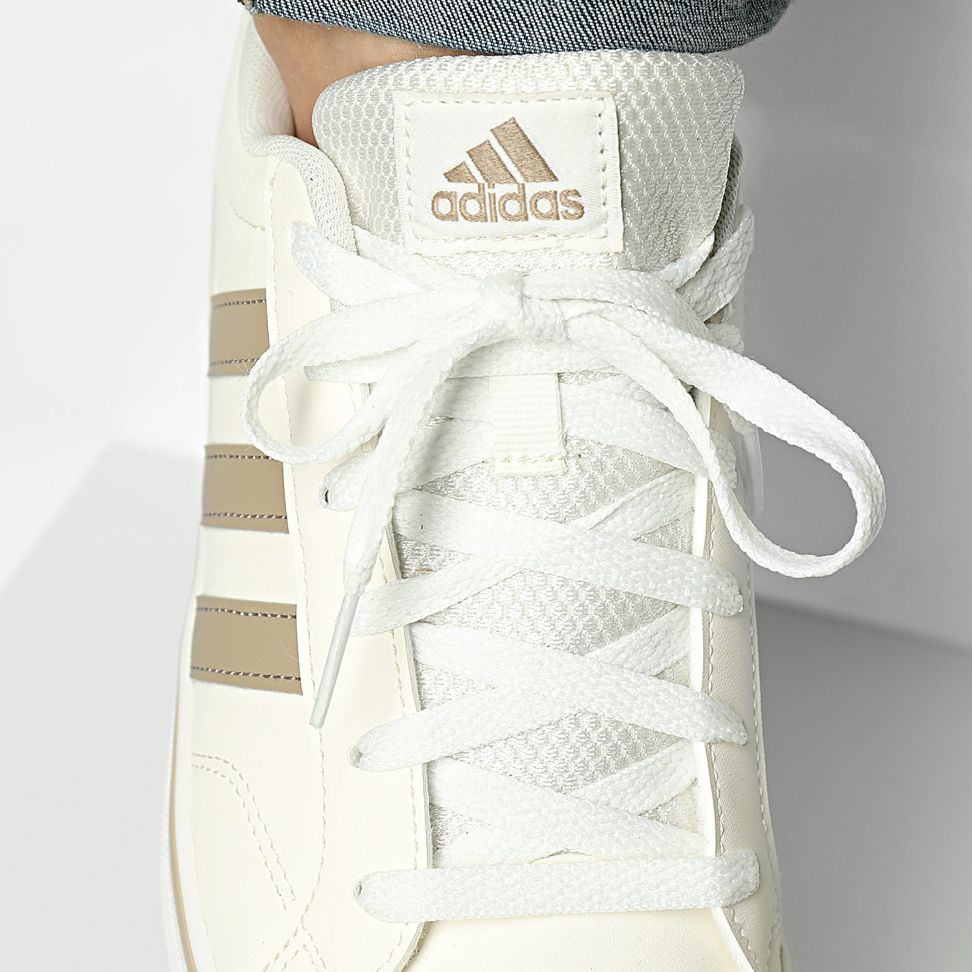 Adidas Performance - VS Pace 2.0 Zapatillas JI1811 Core White Blanch Cargo Clay Marrón