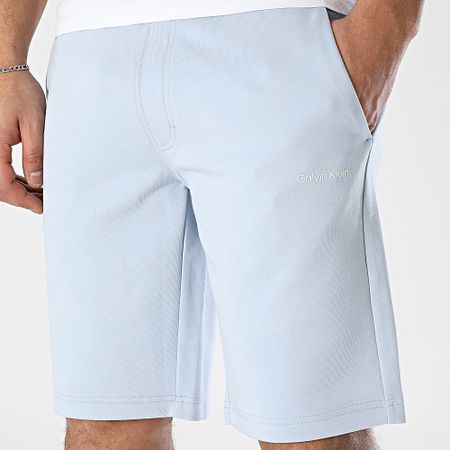Calvin Klein - Micro Logo Repreve 1208 Pantalones cortos de jogging azul claro
