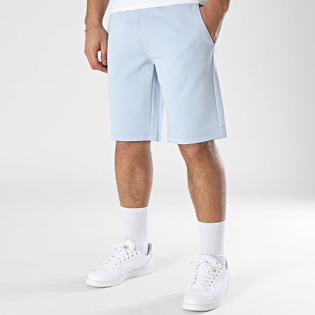 Calvin Klein - Micro Logo Repreve 1208 Pantalones cortos de jogging azul claro