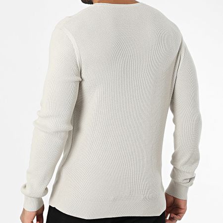 Calvin Klein - Jersey microtextura 4080 Beige