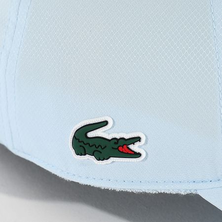 Lacoste - Casquette Logo Crocodile Bleu Clair
