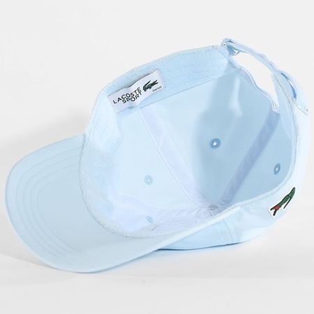 Lacoste - Casquette Logo Crocodile Bleu Clair